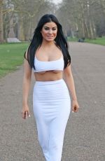 CARLA HOWE at Hyde Park in London 03/21/2018