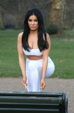 CARLA HOWE at Hyde Park in London 03/21/2018