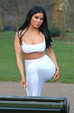 CARLA HOWE at Hyde Park in London 03/21/2018