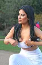 CARLA HOWE at Hyde Park in London 03/21/2018