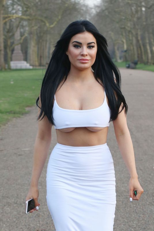 CARLA HOWE at Hyde Park in London 03/21/2018