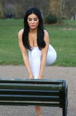 CARLA HOWE at Hyde Park in London 03/21/2018
