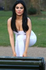 CARLA HOWE at Hyde Park in London 03/21/2018