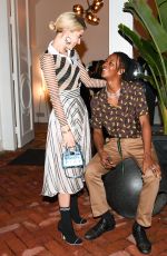 CAROLINE DAUR at Fendi x Flaunt Celebrate New Fantasy Issue in Los Angeles 03/21/2018