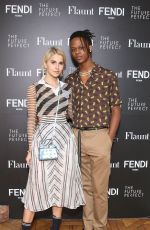 CAROLINE DAUR at Fendi x Flaunt Celebrate New Fantasy Issue in Los Angeles 03/21/2018