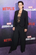 CARRIE-ANNE MOSS at Jessica Jones Season 2 Premiere in New York 03/07/2018