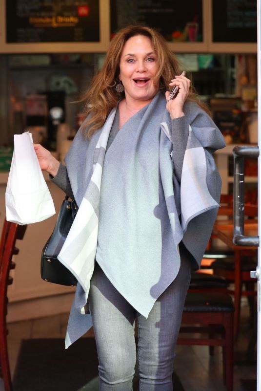 CATHERINE BACH Out for Lunch at Judi