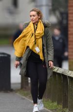 CATHERINE TYLDESLEY Leaves a Gym in Manchester 03/20/2018