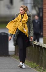 CATHERINE TYLDESLEY Leaves a Gym in Manchester 03/20/2018
