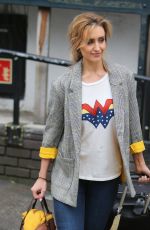 CATHERINE TYLDESLSEY Leaves ITV Studios in London 03/22/2018
