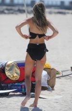 CELESTE on the Set of a Photoshoot on the Beach in Miami 02/27/2018