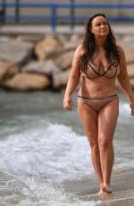 CHANELLE HAYES in Bikini at a Beach in Alicante 03/28/2018