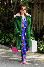 CHARLI XCX Leaves Diane Von Furstenburgs Oscar Luncheon in Los Angeles 02/28/2018