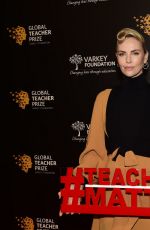 CHARLIZE THERON at Global Teacher Prize 2018 in Dubai 03/18/2018
