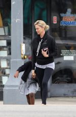 CHARLIZE THERON at Menchie