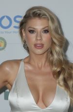 CHARLOTTE MCKINNEY at Global Green Pre-Oscars Party in Los Angeles 02/28/2018