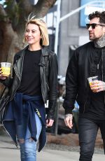 CHELSEA KANE and Graham Nation Out in Los Angeles 03/15/2018