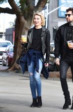 CHELSEA KANE and Graham Nation Out in Los Angeles 03/15/2018