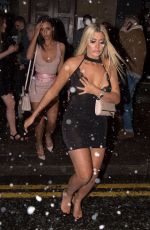 CHLE FERRY Night Out in Newcastle 03/18/2018