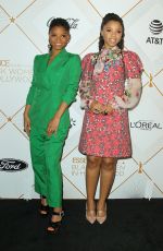 CHLOE and HALLE BAILEY at 2018 Essence Black Women in Hollywood Luncheon in Beverly Hills 03/01/2018