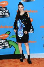 CHLOE EAST at 2018 Kids’ Choice Awards in Inglewood 03/24/2018