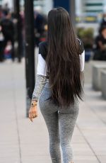 CHLOE KHAN at Airport in Manchester 03/27/2018