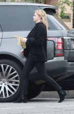 CHLOE MORETZ All in Black Out in Beverly Hills 03/20/2018