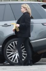 CHLOE MORETZ All in Black Out in Beverly Hills 03/20/2018