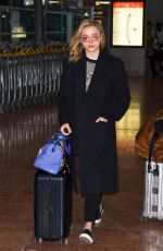 CHLOE MORETZ Arrives in Paris 03/05/2018