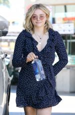 CHLOE MORETZ at a Gas Station in Los Angeles 03/26/2018