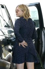 CHLOE MORETZ at a Gas Station in Los Angeles 03/26/2018