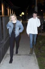 CHLOE MORETZ at Gracias Madre in West Hollywood 03/23/2018