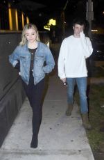 CHLOE MORETZ at Gracias Madre in West Hollywood 03/23/2018