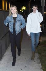 CHLOE MORETZ at Gracias Madre in West Hollywood 03/23/2018
