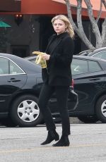 CHLOE MORETZ Out and About in Beverly Hills 03/20/2018