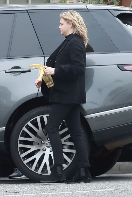 CHLOE MORETZ Out and About in Beverly Hills 03/20/2018