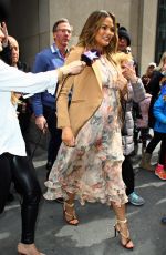 CHRISSY TEIGEN Arrives at Good Morning America in New York 03/27/2018