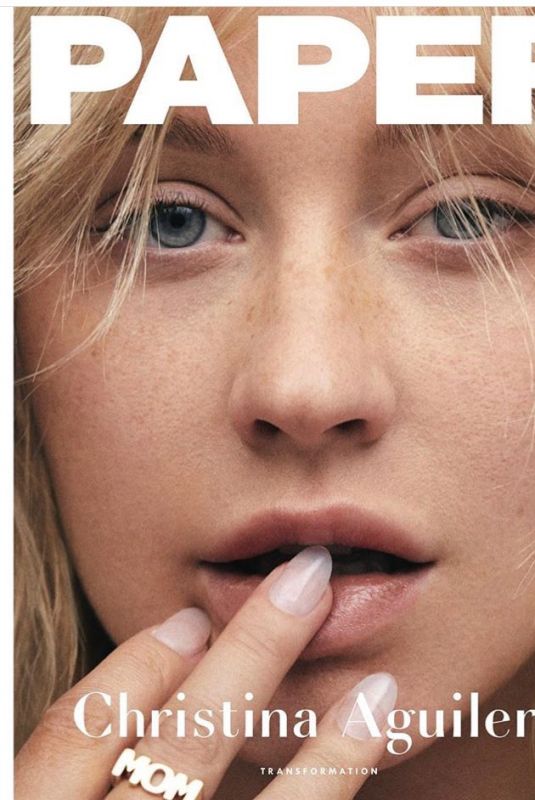 CHRISTINA AGUILERA for Paper Magazine, Spring 2018 Issue