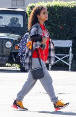 CHRISTINA MILIAN Arrives at a Studio in Los Angeles 03/23/2018