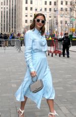 CHRISTINE EVANGELISTA Arrives at Bowery Hotel in New York 03/08/2018