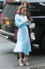 CHRISTINE EVANGELISTA Arrives at Bowery Hotel in New York 03/08/2018