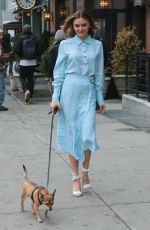 CHRISTINE EVANGELISTA Arrives at Bowery Hotel in New York 03/08/2018