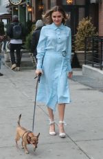 CHRISTINE EVANGELISTA Arrives at Bowery Hotel in New York 03/08/2018