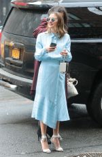 CHRISTINE EVANGELISTA Arrives at Bowery Hotel in New York 03/08/2018