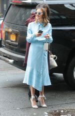 CHRISTINE EVANGELISTA Arrives at Bowery Hotel in New York 03/08/2018