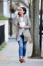 CHRISTINE LAMPARD Out and About in Chelsea 03/27/2018