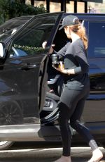 CINDY CRAWFORD Leaves Yoga Class in Malibu 03/04/2018