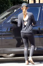 CINDY CRAWFORD Leaves Yoga Class in Malibu 03/04/2018