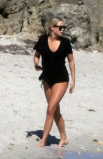 CLAIRE HOLT in Bikini Bottom at a Beach in Miami 03/16/2018