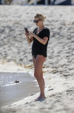 CLAIRE HOLT in Bikini Bottom at a Beach in Miami 03/16/2018